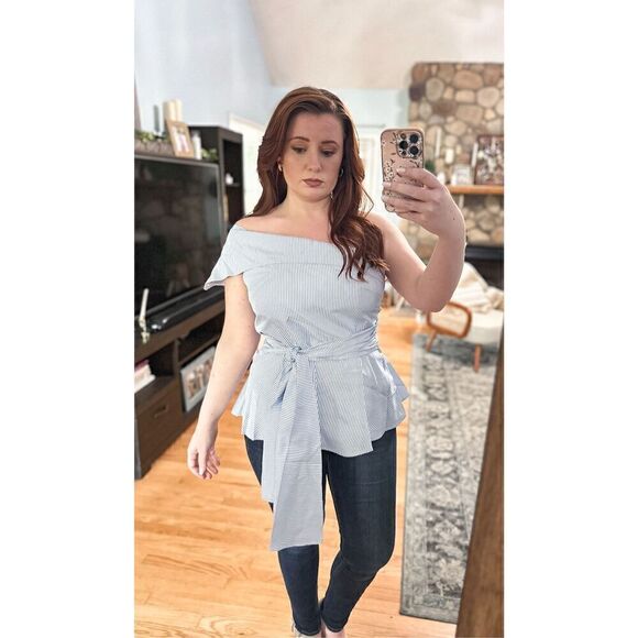 One shoulder sailor top - Picture 6 of 11